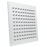 Zevio 250mm Chrome Shower Head Stainless Steel Square