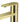 Vetto Basin Mixer Brushed Gold