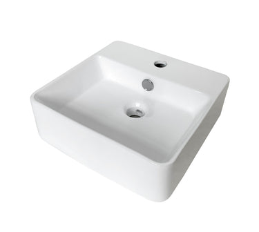 Oskar Wall Hung Square 380x380x120 Basin