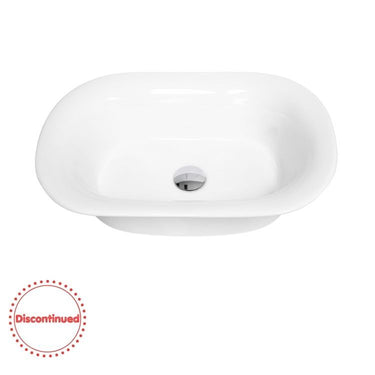 Hamptons Oval 610x440x210 Semi Recessed Basin