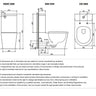 Oasis Rimless Toilet Suite - R&T Flush System