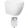 Voghera Toilet Package - WF Pan, Geberit Sigma8 Cistern (Button Sold Separately) - Standard Seat / Geberit Cistern