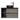 Maximo 900mm Amazon Grey Wall Hung Vanity Left Hand - Clearance Top / RockPlate Empire Black / 10 Oclock