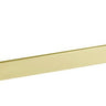 Vetto 600mm Brushed Gold Single Towel Rail
