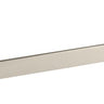 Vetto 600mm Brushed Nickel Single Towel Rail
