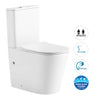 Radiant Toilet Suite Slim Seat Matt White - Slim Seat / R&T Flush System