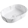 Bronte Oval 500x350x130 Carrara Basin