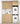 Laundry Kit 1715DR-C Byron/Bondi Natural Oak with Cloudy Carrara Top and 400 Drawer Unit