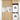 Laundry Kit 1715DR-A Byron/Bondi Natural Oak with Matte White Top and 400 Drawer Unit