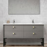 Leg Boston 1500X450 Matte Grey