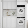 Laundry Kit 1715C Hampshire White with Pure White Top