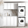 Laundry Kit 1960C Hampshire White with Pure White Top