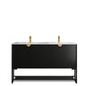 Leg Marlo 1500X450 Matte Black