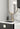 Wall and Base Cabinets Kit 650 Marlo Fluted Black with Natural Carrara Marble Top