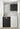 Wall and Base Cabinets Kit 650 Marlo Fluted Black with Natural Carrara Marble Top