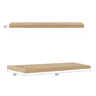 Byron 997X452x25 Natural Oak Leg Panel
