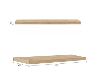 Byron 997X452x25 Natural Oak Leg Panel