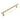195mm Brushed Brass