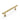 132mm Brushed Brass