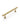 132mm Brushed Brass