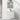 Noosa Fluted Fluted 750mm Satin White Wall Hung Cabinet Only