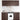 Laundry Kit 1960B Havana Fluted Sable Walnut with Pure White Top