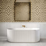 Attica Havana Fluted Bath 1500mm