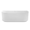 Attica Celine 1700 Matte White BTW Multi-fit Bath with Overflow