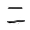Byron 547X452x25 Black Oak Leg Panel