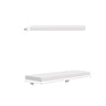 Noosa Fluted 697X424x25 Matte White Leg Panel