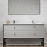 Leg Boston 1500X450 Matte Light Grey