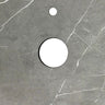 Rock Plate Stone 1200x465x15 Amani Grey - Above Counter 12 O'Clock Taphole