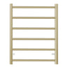 Round Stainless Steel Electric Heated Towel Rack 6 Bars