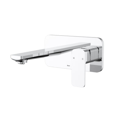 Seto Wall Basin Mixer Chrome