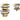 Brushed Gold - Mushroom Bath Pull Out Popup Waste Overflow
