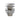 Brushed Nickel - Mushroom Bath Pull Out Popup Waste Overflow