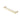 Oskar 600mm Argent Gold Double Towel Rail