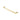 Oskar 600mm Argent Gold Single Towel Rail