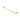 Oskar 600mm Argent Gold Single Towel Rail