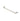 Oskar 600mm Brushed Nickel Single Towel Rail