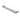 Oskar 750mm Gun Metal Double Towel Rail