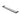 Oskar 750mm Matte Black Double Towel Rail