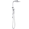 Chrome - Oskar / Zevio Twin Shower Combo Top Inlet 250mm