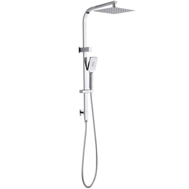Chrome - Oskar / Zevio Twin Shower Combo Top Inlet 250mm