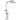 Chrome - Oskar / Zevio Twin Shower Combo Top Inlet 250mm