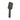 Gun Metal - Oskar / Zevio Twin Shower Combo Top Inlet 250mm