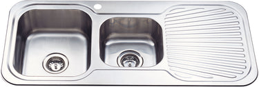 Cora 1 & 3/4 Bowl Single Drainer Sink LHB 1080mm