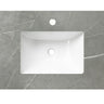 Rock Plate Stone 600x465x15 Amani Grey - with Undermount Basin - 12 O'clock Taphole