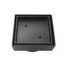 Smart 115 Matte Black Square Tiles Waste