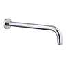 Vetto Wall Shower Arm Round 400mm Chrome Straight